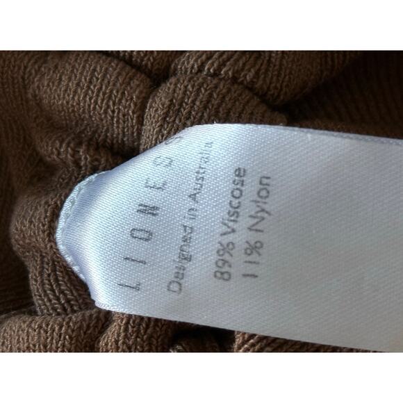 LIONESS revolve camel brown ruched Military Minds thick stretch mini dress - Picture 10 of 10